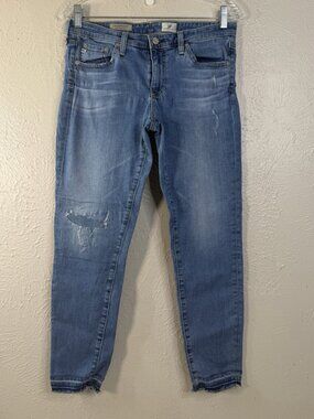 AG Adriano Goldschmied Jeans 29R (Actual 30x25) The Legging Ankle Med Wash GUC